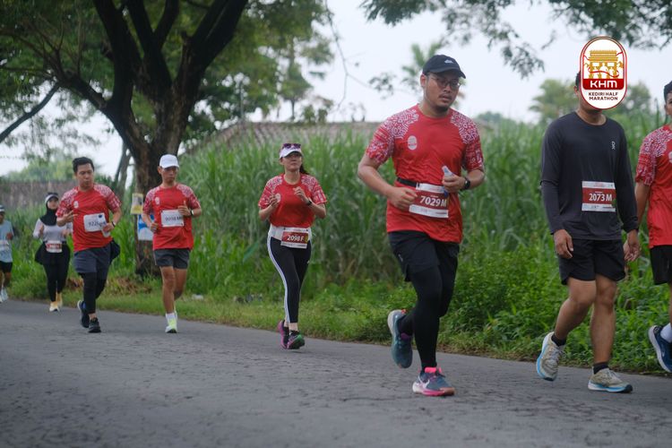 Race photo from Kediri Half Marathon 2025