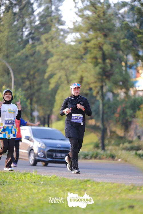 Race photo from Taman Budaya x BOGORUN 2025