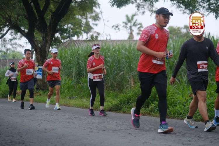 Race photo from Kediri Half Marathon 2025