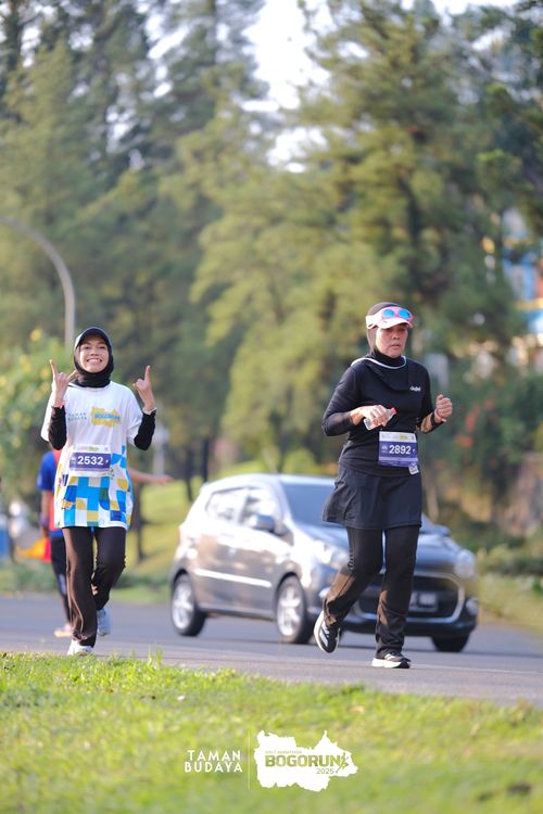 Race photo from Taman Budaya x BOGORUN 2025
