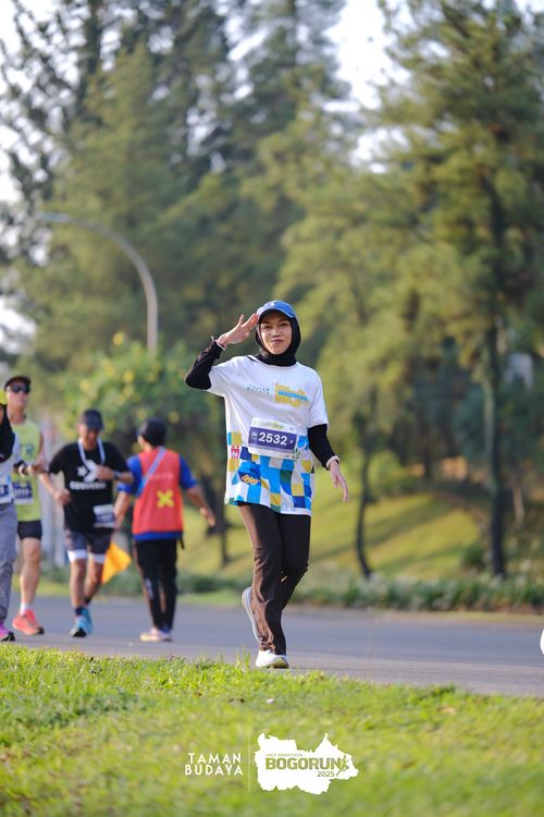 Race photo from Taman Budaya x BOGORUN 2025