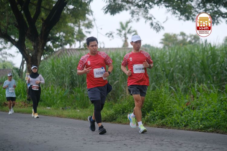 Race photo from Kediri Half Marathon 2025