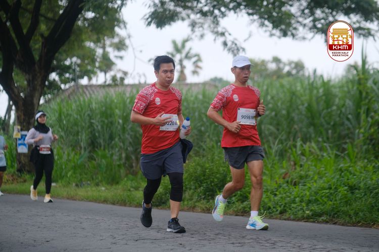 Race photo from Kediri Half Marathon 2025
