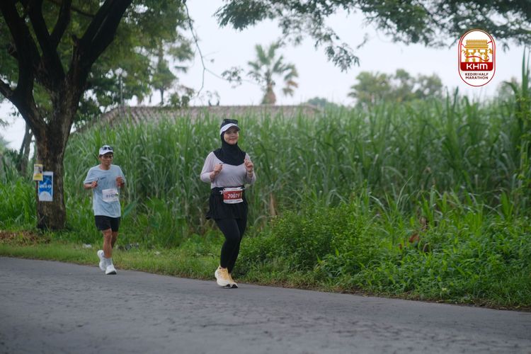 Race photo from Kediri Half Marathon 2025