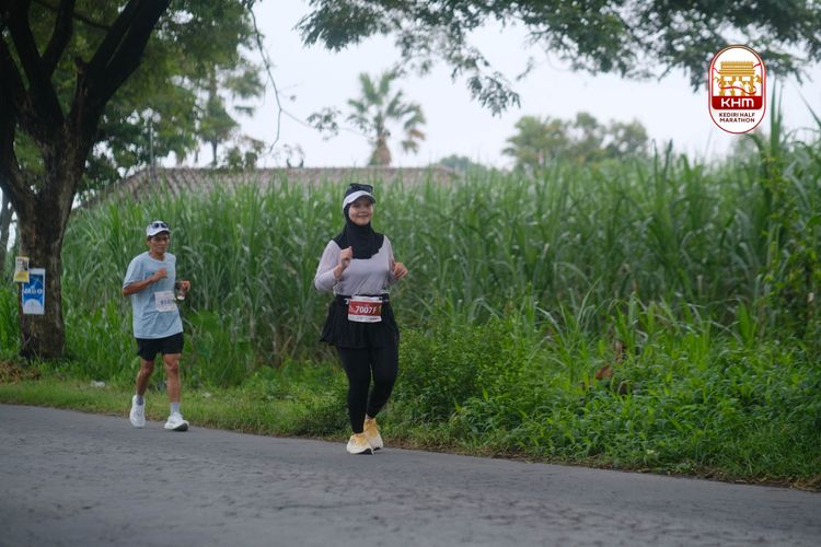Race photo from Kediri Half Marathon 2025