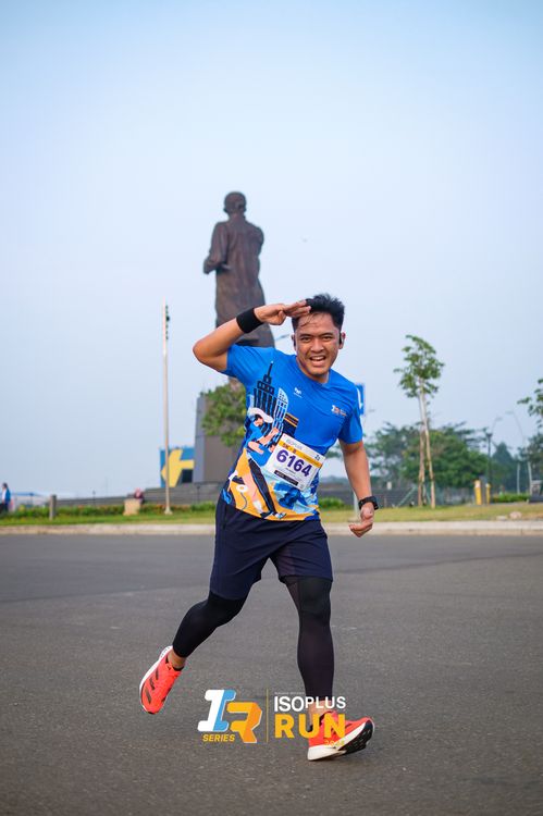 Race photo from ISOPlus Run 2024 Jakarta