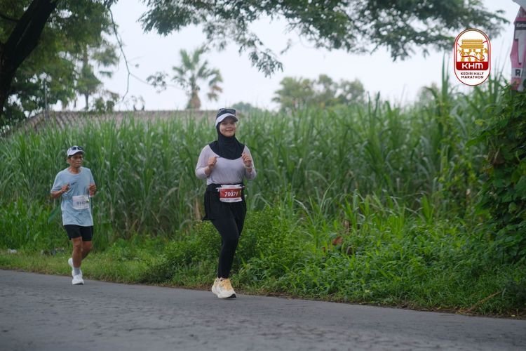 Race photo from Kediri Half Marathon 2025