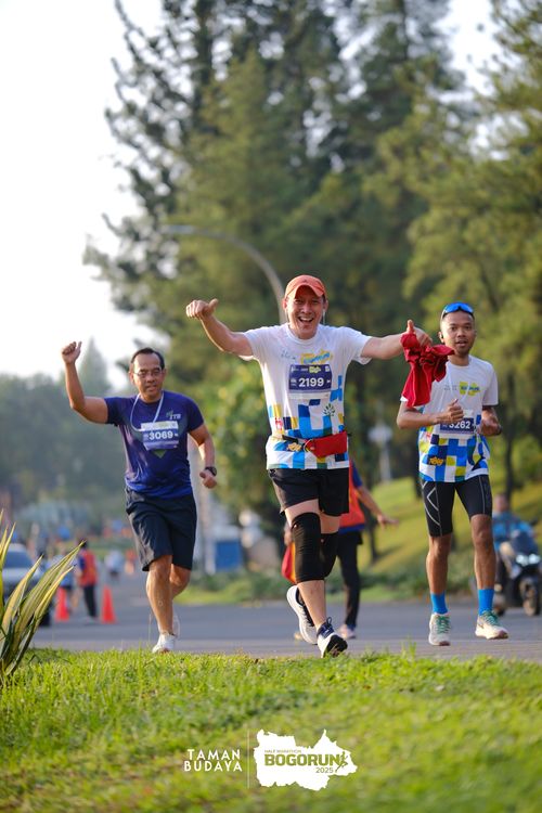 Race photo from Taman Budaya x BOGORUN 2025