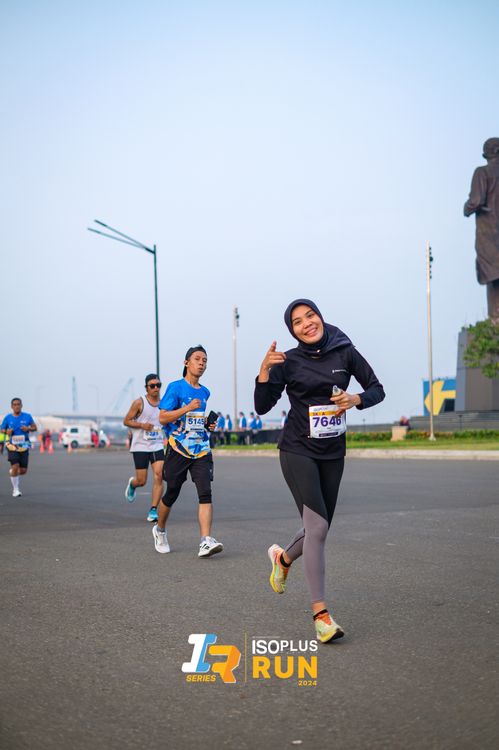 Race photo from ISOPlus Run 2024 Jakarta