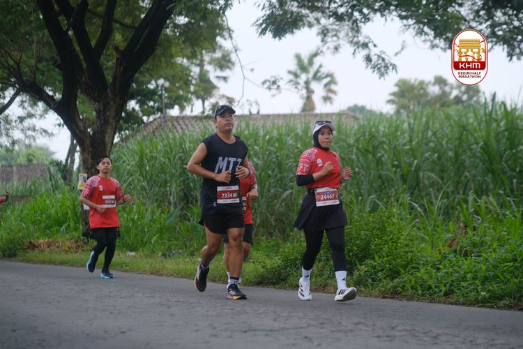 Race photo from Kediri Half Marathon 2025