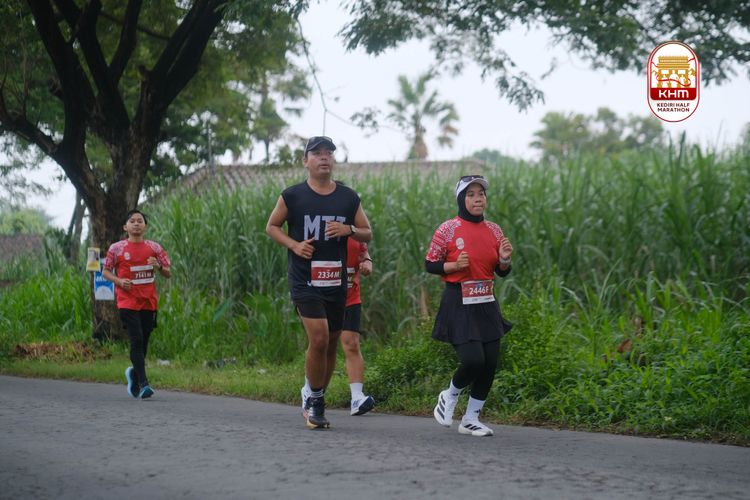 Race photo from Kediri Half Marathon 2025