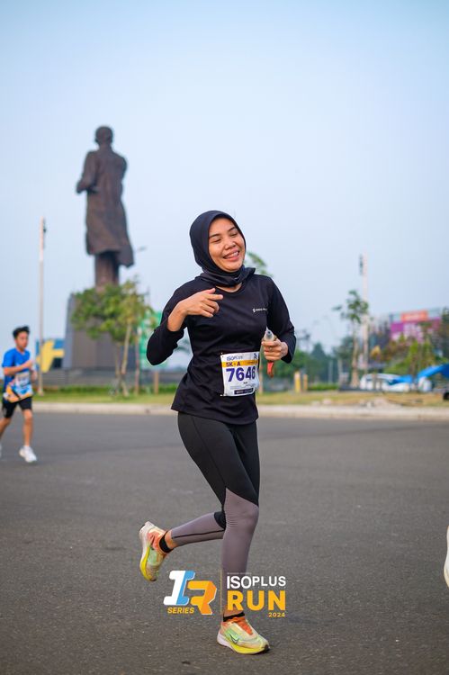 Race photo from ISOPlus Run 2024 Jakarta