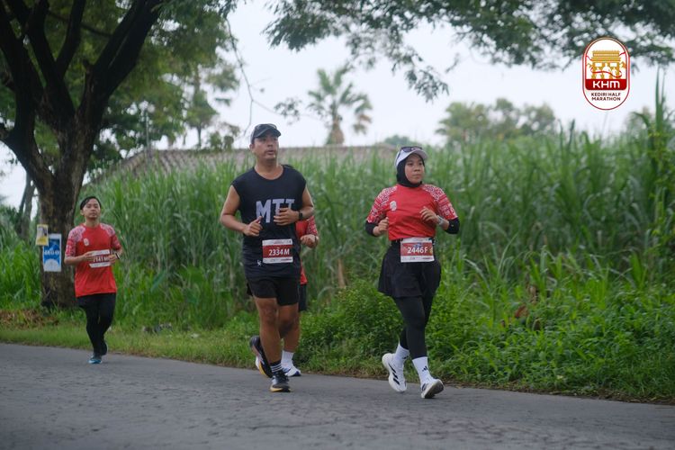Race photo from Kediri Half Marathon 2025