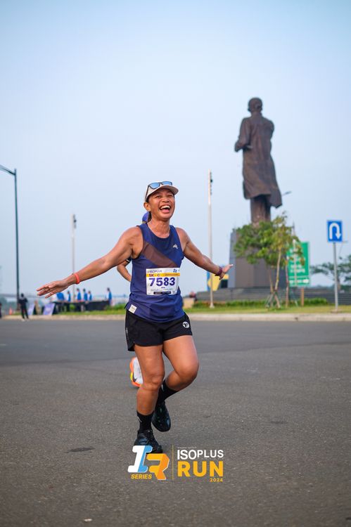 Race photo from ISOPlus Run 2024 Jakarta