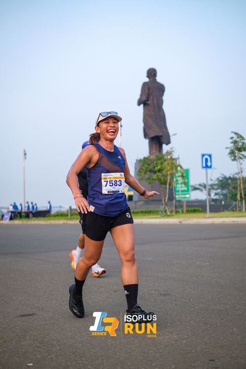 Race photo from ISOPlus Run 2024 Jakarta