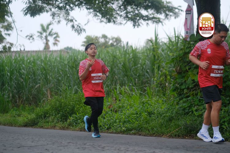 Race photo from Kediri Half Marathon 2025