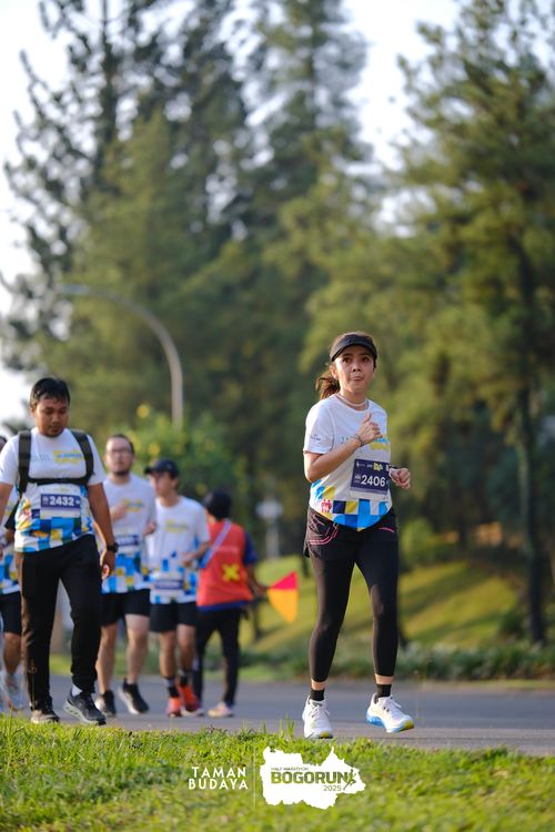 Race photo from Taman Budaya x BOGORUN 2025