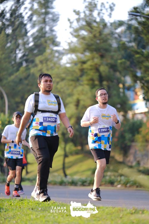 Race photo from Taman Budaya x BOGORUN 2025