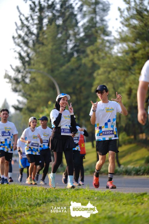 Race photo from Taman Budaya x BOGORUN 2025