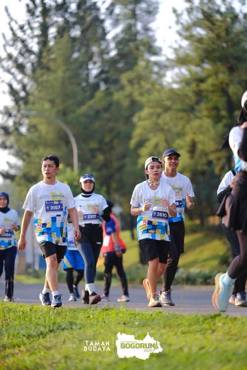 Race photo from Taman Budaya x BOGORUN 2025