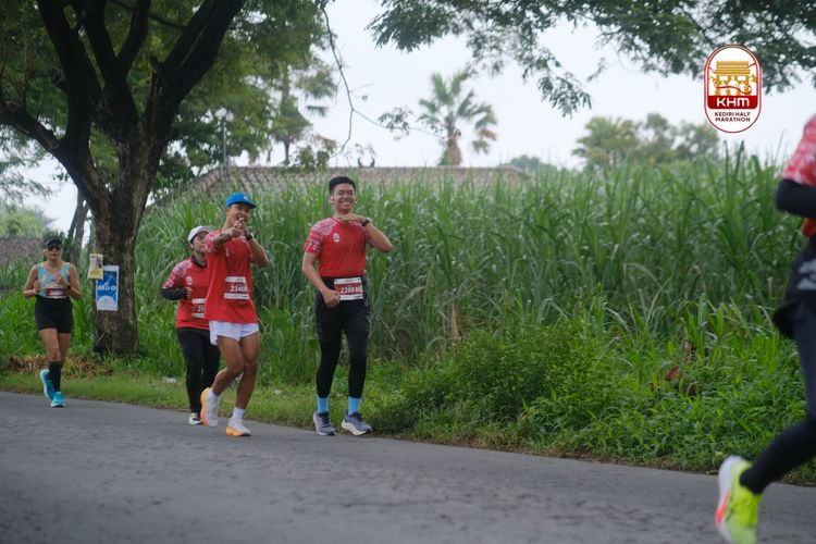 Race photo from Kediri Half Marathon 2025