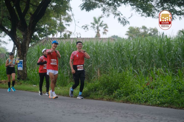 Race photo from Kediri Half Marathon 2025