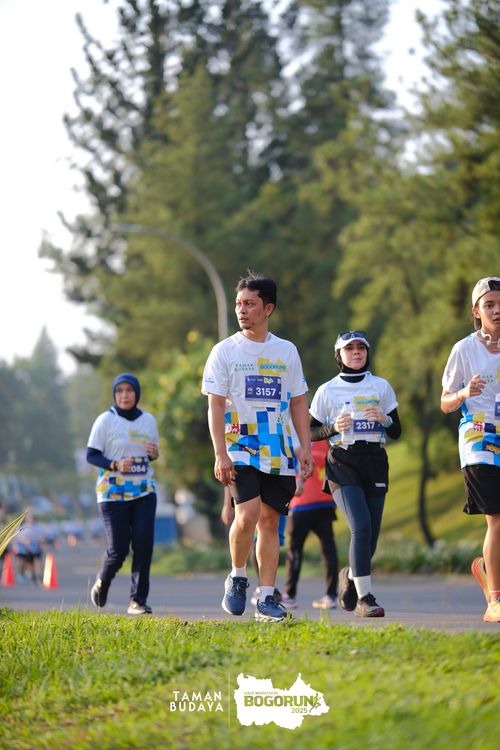 Race photo from Taman Budaya x BOGORUN 2025