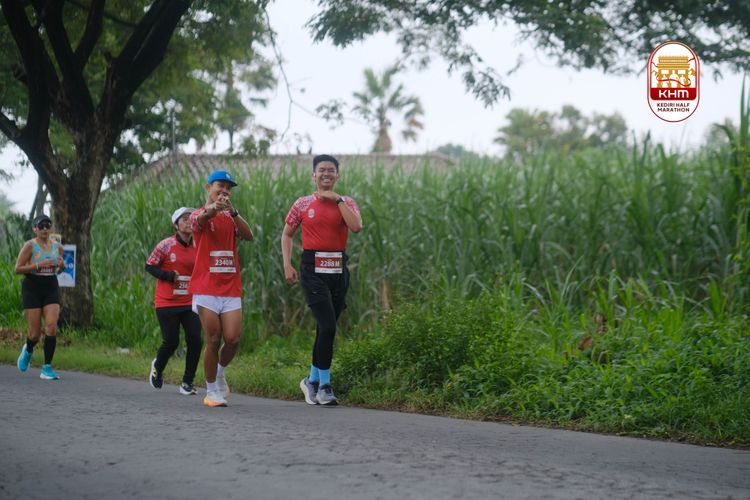 Race photo from Kediri Half Marathon 2025