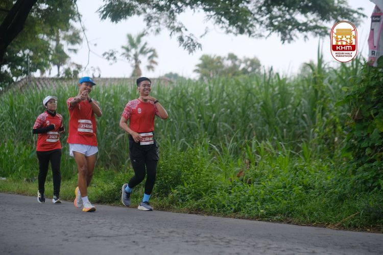 Race photo from Kediri Half Marathon 2025