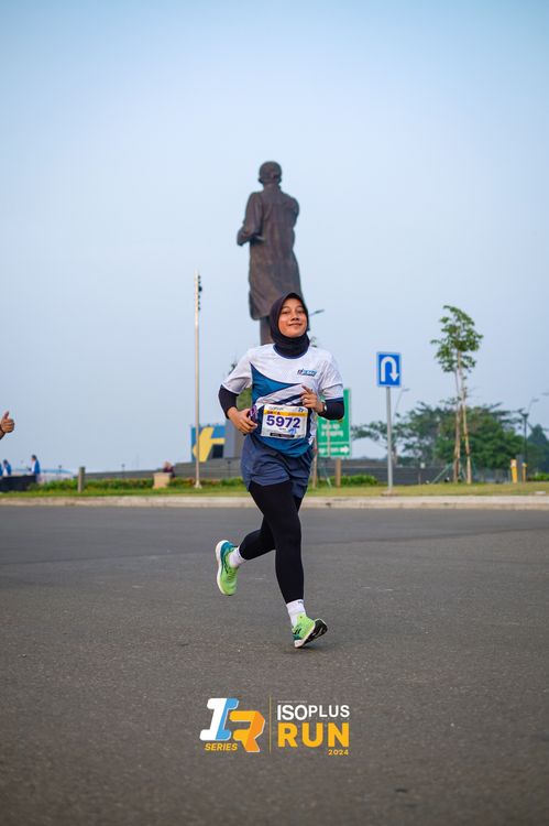 Race photo from ISOPlus Run 2024 Jakarta