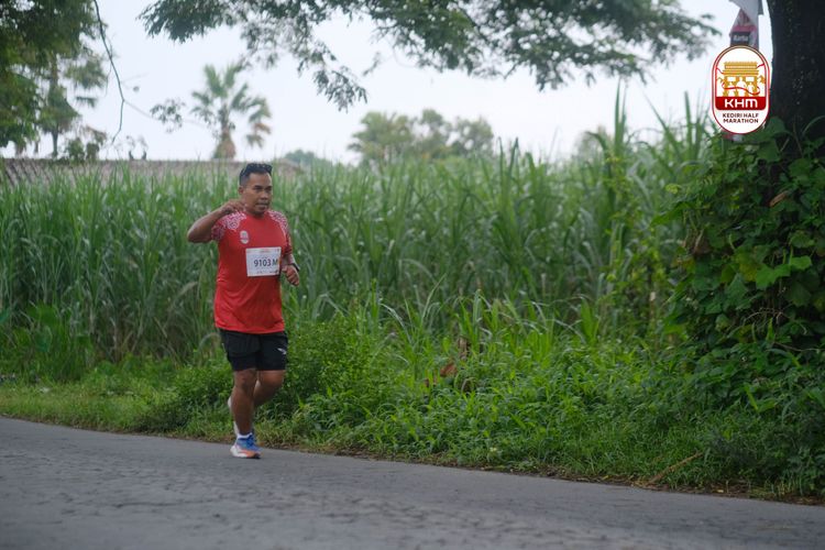 Race photo from Kediri Half Marathon 2025