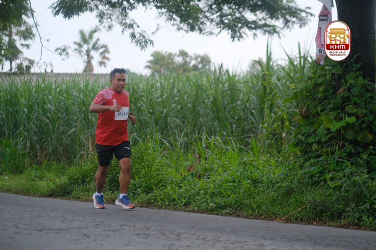 Race photo from Kediri Half Marathon 2025