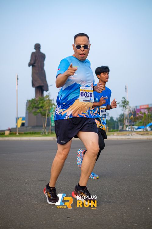 Race photo from ISOPlus Run 2024 Jakarta
