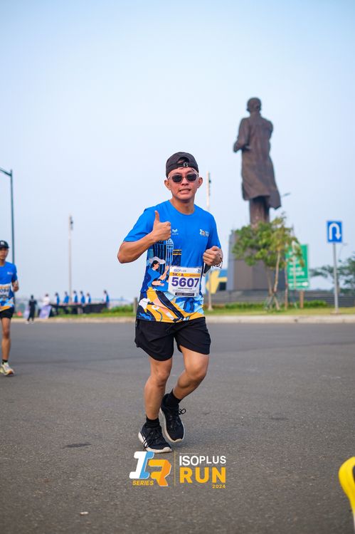 Race photo from ISOPlus Run 2024 Jakarta