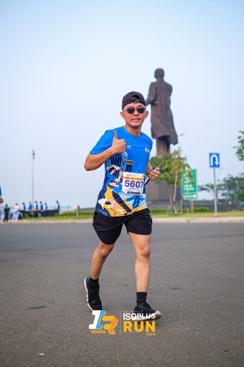 Race photo from ISOPlus Run 2024 Jakarta
