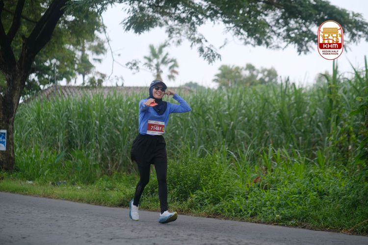 Race photo from Kediri Half Marathon 2025