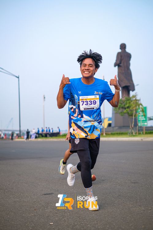 Race photo from ISOPlus Run 2024 Jakarta