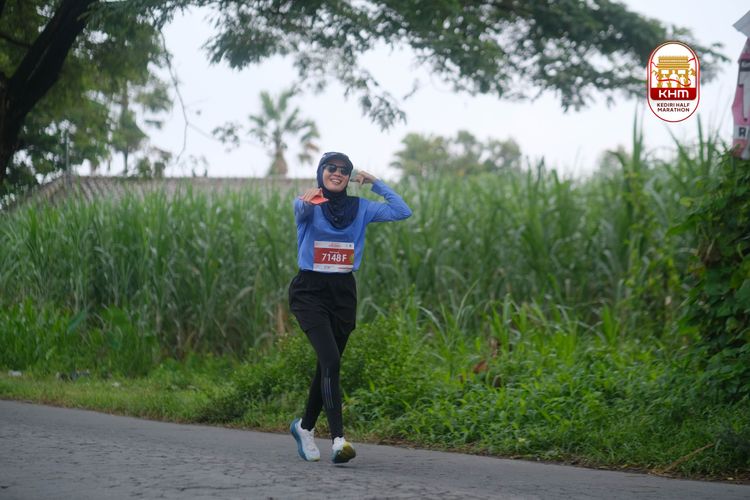 Race photo from Kediri Half Marathon 2025