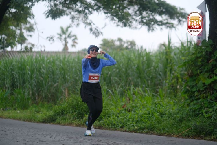 Race photo from Kediri Half Marathon 2025