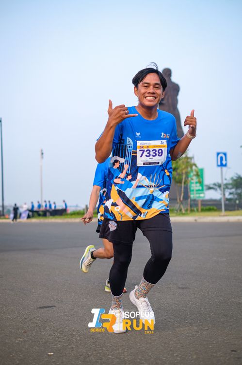 Race photo from ISOPlus Run 2024 Jakarta