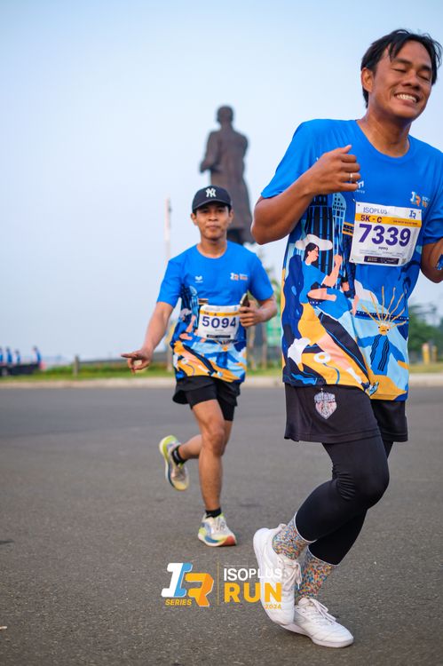 Race photo from ISOPlus Run 2024 Jakarta
