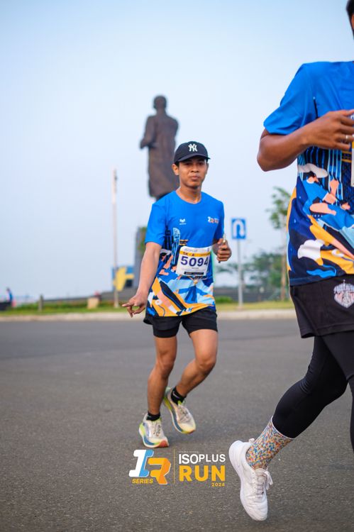 Race photo from ISOPlus Run 2024 Jakarta