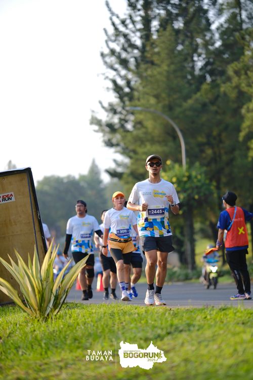 Race photo from Taman Budaya x BOGORUN 2025