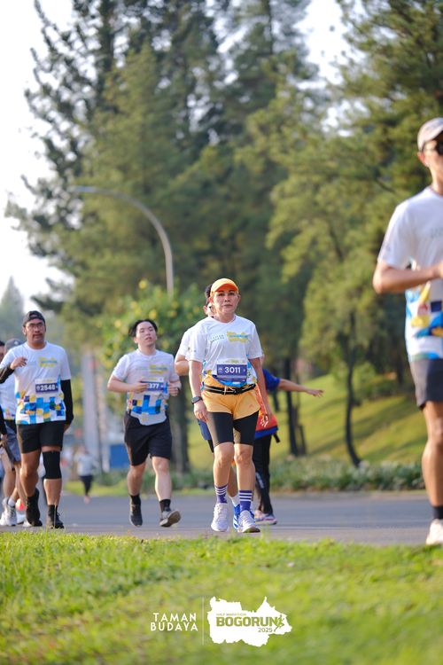Race photo from Taman Budaya x BOGORUN 2025