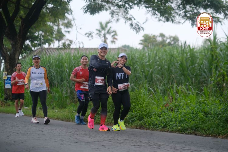 Race photo from Kediri Half Marathon 2025