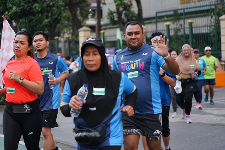 Race photo from Lari Bareng Yuk!