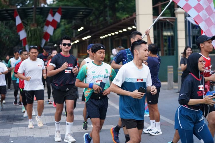 Race photo from One Run 10K Vibes 2024