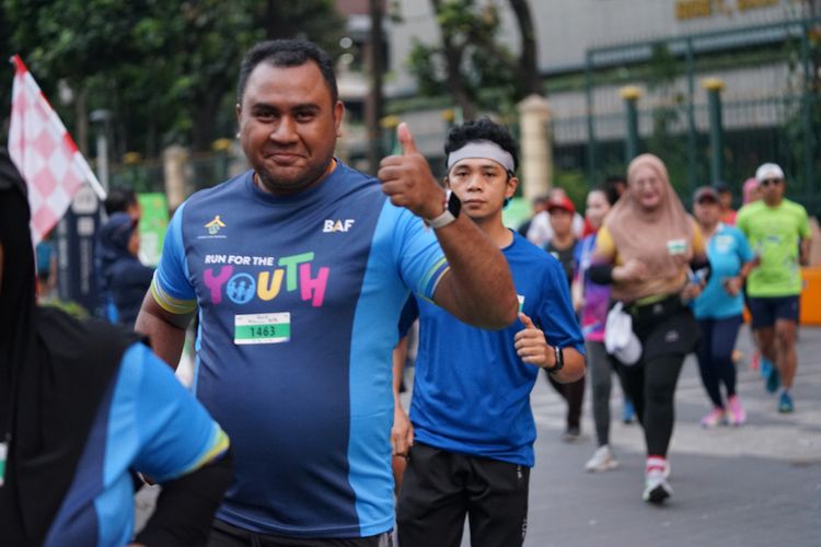 Race photo from Lari Bareng Yuk!