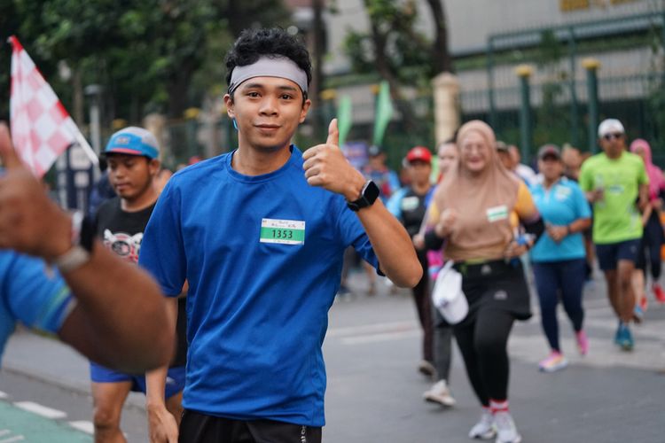 Race photo from Lari Bareng Yuk!