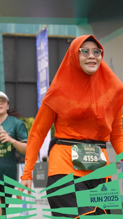 Race photo from Mangkunegaran Run 2025
